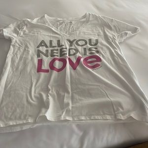 All you need is love sleep shirt